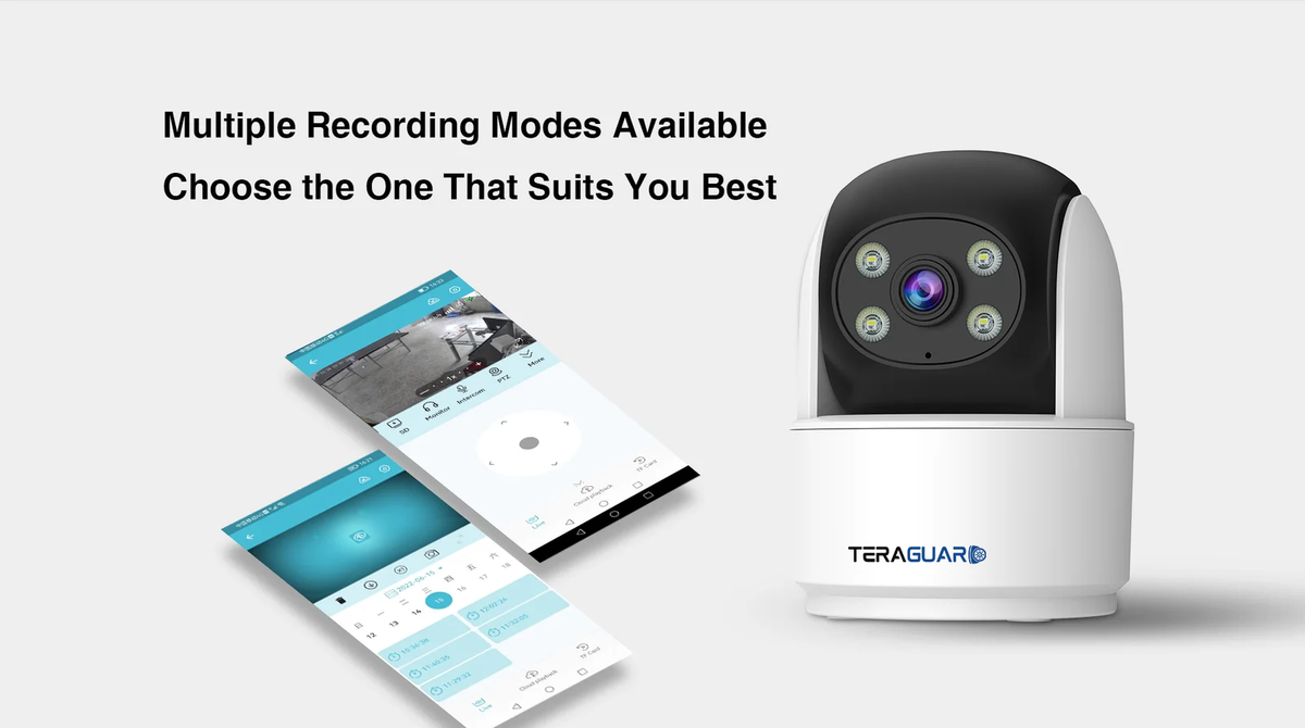 Tera Guard Smart Indoor WiFi Camera | كاميرا مراقبة داخلية ذكية